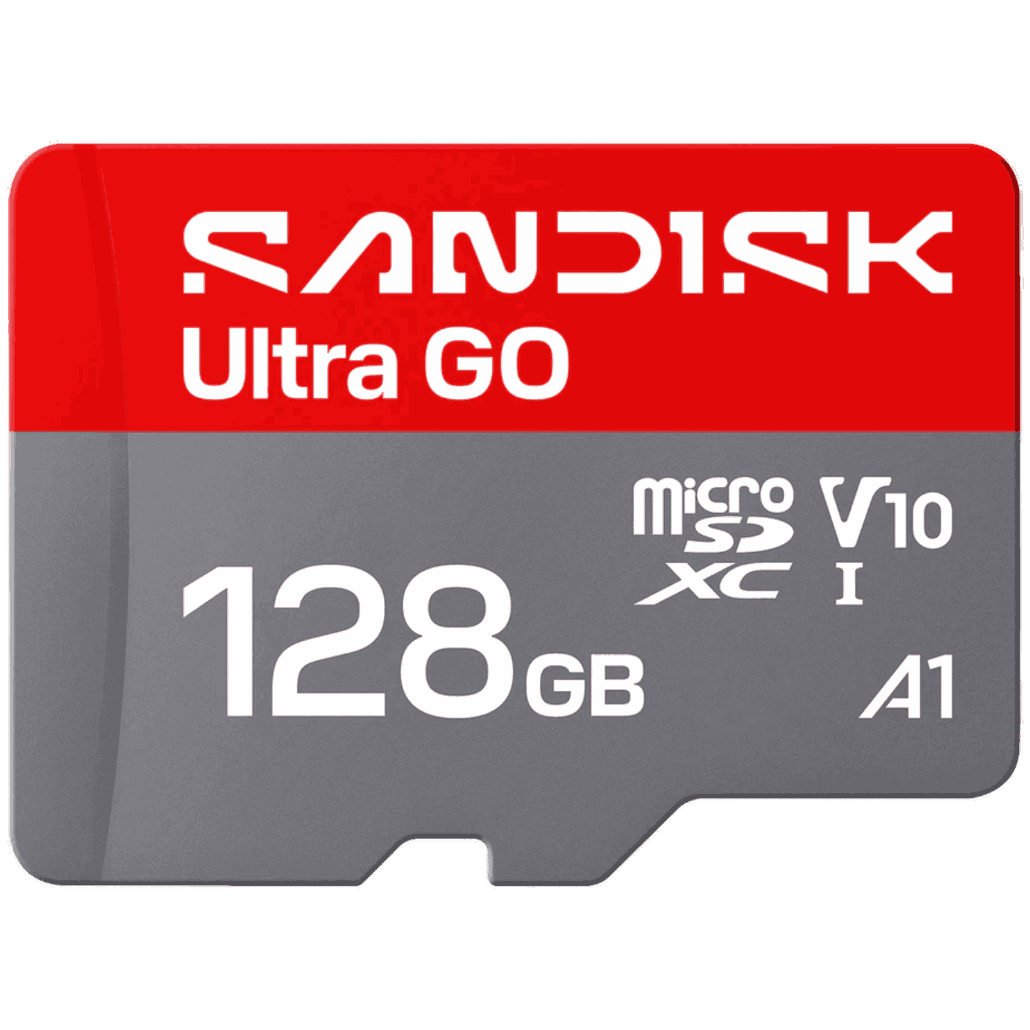 Tarjeta de memoria Sandisk Ultra GO MicroSDXC, 128 GB, V10, A1.