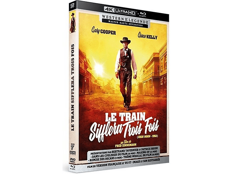 Sidonis Le Train Sifflera Trois Fois Limited Edition - 4k Ultra Hd Blu-ray