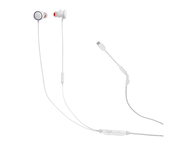 Słuchawki przewodowe JBL Quantum 50C Biały