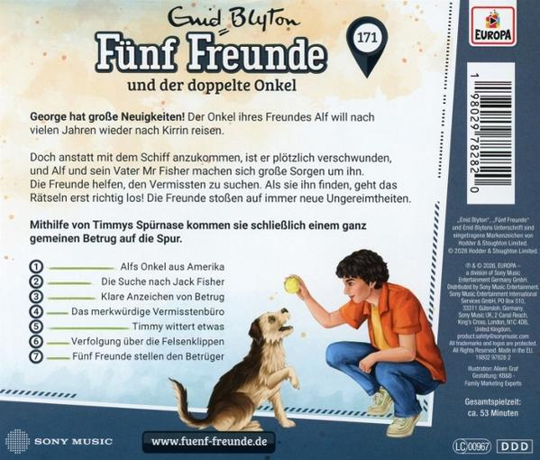 Buchcover: Junge wirft gelben Ball für Hund. Titel: Fünf Freunde.