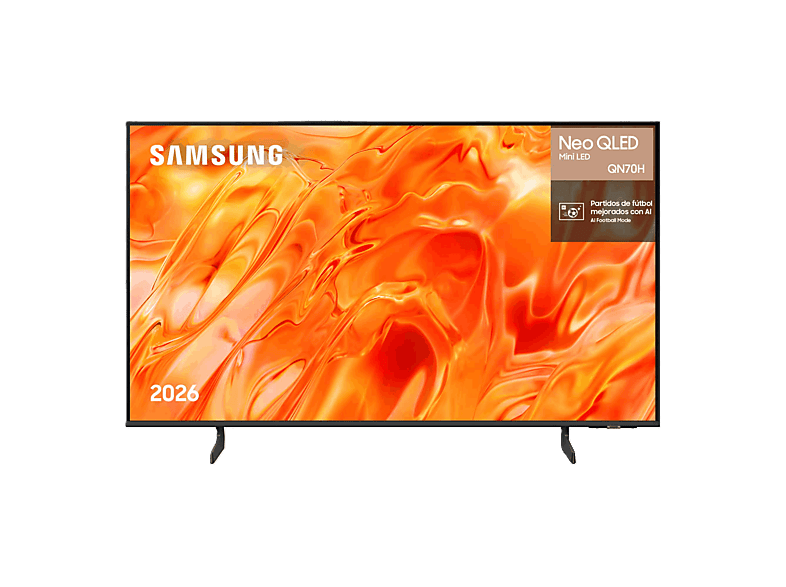 TV Neo QLED 50″ – Samsung TQ50QN70HAUXXC, UHD 4K, NQ4 AI Gen1, Smart TV, Full AI, Wifi, Negro