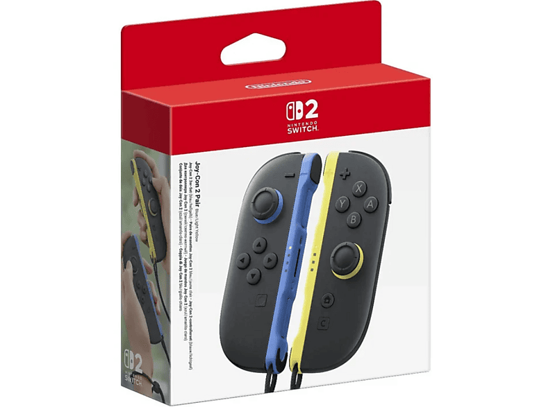 Nintendo Joy-Con 2 2er-Set (blau,hellgelb); Controller — Foto 3 von 4