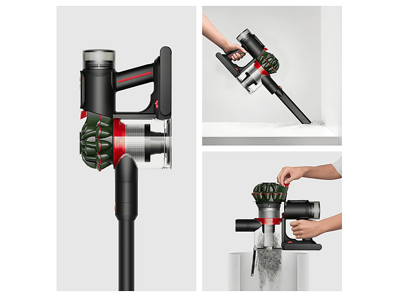 Aspirador escoba - Dyson V8™ Cyclone, Potencia succión 150 W, Autonomía 60 min, Rinconera, Negro – imagen 2