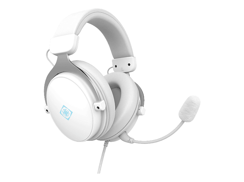 DELTACO DH320, Over-ear Gaming-Headset Weiss