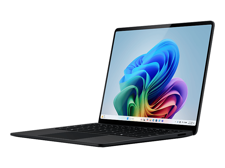 MICROSOFT Surface Laptop, 13,8 Zoll LCD, Snapdragon® X2 Plus (10 Kerne), 16GB RAM, 512GB SSD, Schwarz, Windows 11 Home, neuestes Modell (8. Edition)