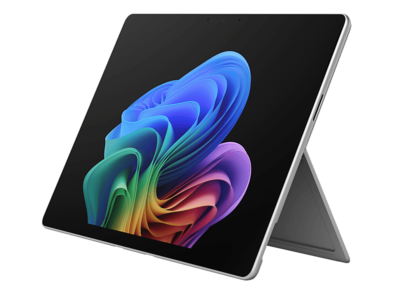MICROSOFT Surface Pro, 13 Zoll LCD, Snapdragon® X2 Plus (10 Kerne), 16GB RAM, 512GB SSD, Platin, Windows 11 Home, neuestes Modell (12. Edition)