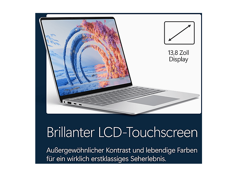 MICROSOFT Surface Laptop, Copilot+ PC, 13,8
