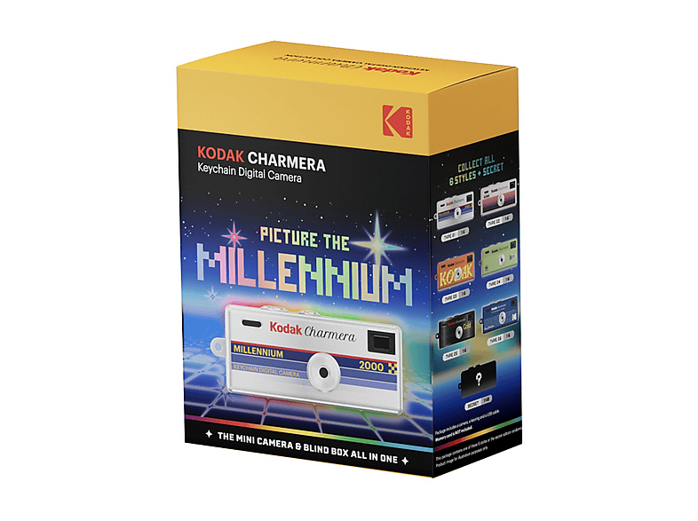 FOTOCAMERA DIGITALE KODAK Charmera Millennium, 1,6 megapixel, Blind Box