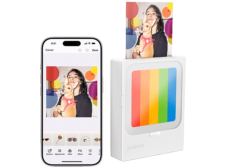Cartouche de papier Polaroid Hi-Print 3x3 30 Feuilles