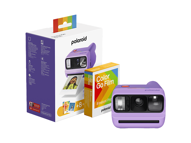 Polaroid Go Gen 3 Violet + Film Couleur (8 feuilles)