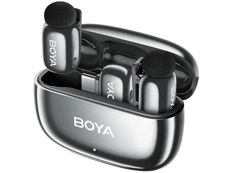 Boya Mini2-02 Grey Rx-usb-c +2tx
