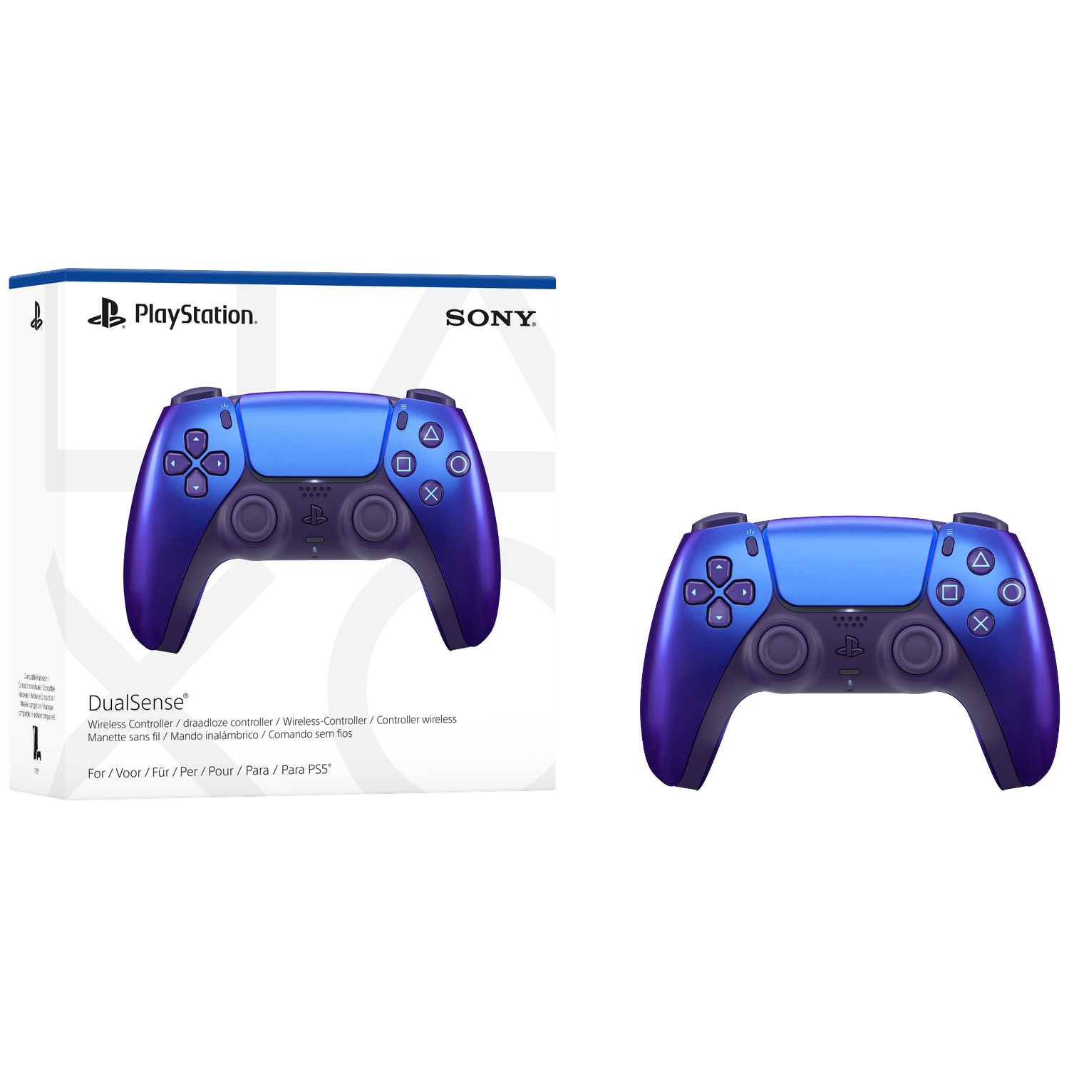 Sony Dualsense® Draadloze Controller Chroma Indigo Controller Playstation 5