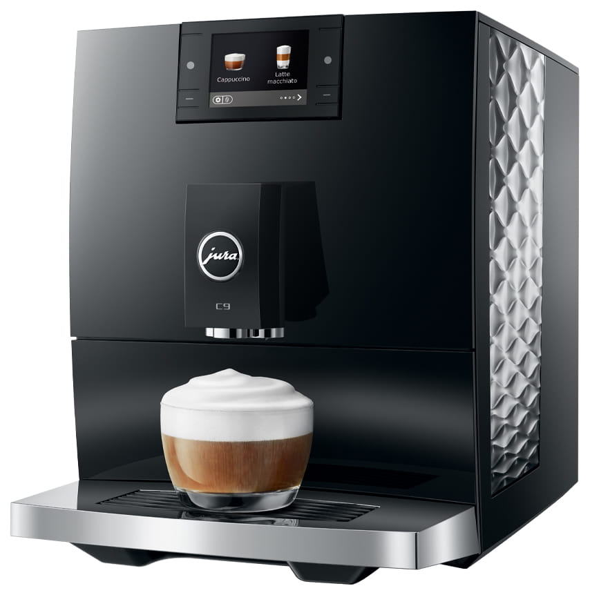JURA C9 Piano Black (EA) Automata kávéfőző