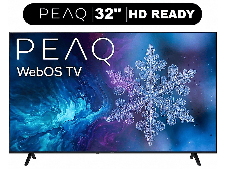 Peaq 32D7000 32'' LED Smart TV – WebOS İşletim Sistemli, Dahili Uydu Alıcılı HD