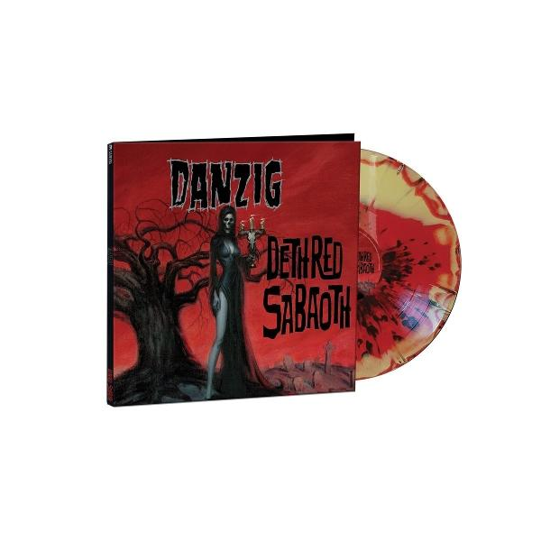 Danzig 'Deth Red Saboath' Vinyl-Cover mit Vinyl-Schallplatte.