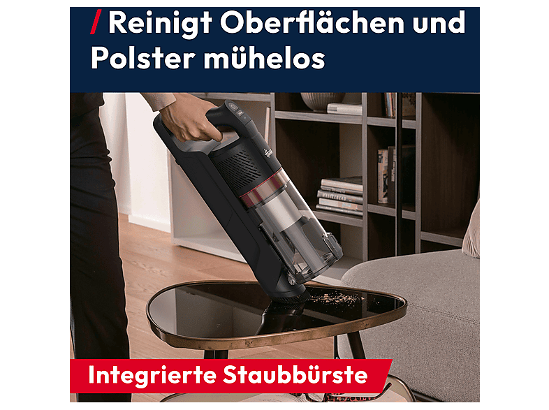 Hoover HF1 Max Home Flexi Kabelloser Staubsauger (0,7 l, Akkulaufzeit: 50 min, Magenta) — Foto 3 von 5