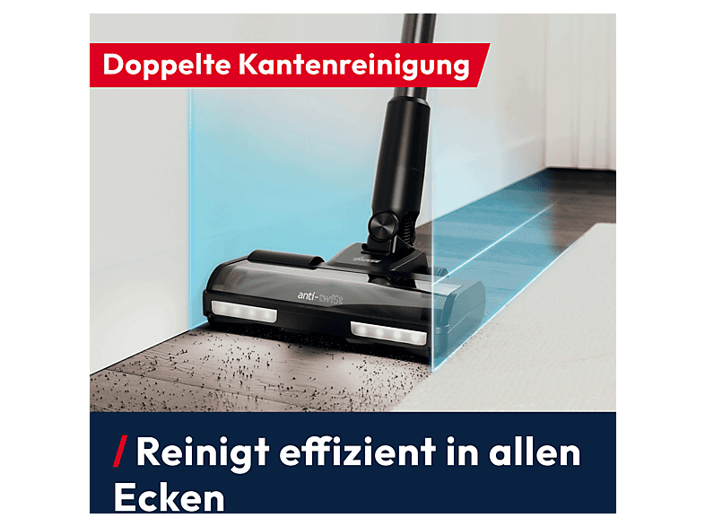 Hoover HF1M10P 011 max easy clean Kabelloser Staubsauger (0,7 l, Akkulaufzeit: 50 min, Grau) — Foto 5 von 5
