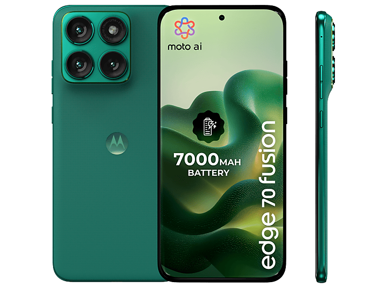 Motorola Edge 70 Fusion - 7000 Mah 256 Gb Sporting Green