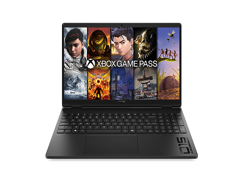 HP HyperX OMEN Gaming 15-gb0013nlx NOTEBOOK, 15,3 ", processore AMD Ryzen 9 8940HX, NVIDIA GeForce RTX™ 5060, RAM 16 GB, 1000 GB SSD, Black, Windows 11 Home