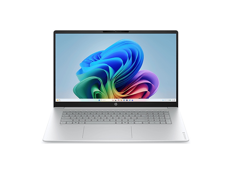 HP OmniBook 3 17-dp0000nlx NOTEBOOK, 17,3 ", processore AMD Ryzen 7 160, Radeon™ Onboard Graphics, RAM 8 GB, 512 GB SSD, Argento, Windows 11 Home