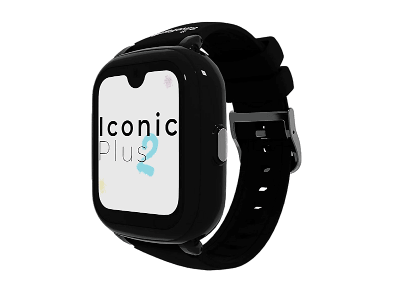 Smartwach infantil – Save Family Iconic Plus 2, GPS, Wifi, LBS, Botón SOS, Spotify, Pantalla Full HD de 1.85″, Gotham Black