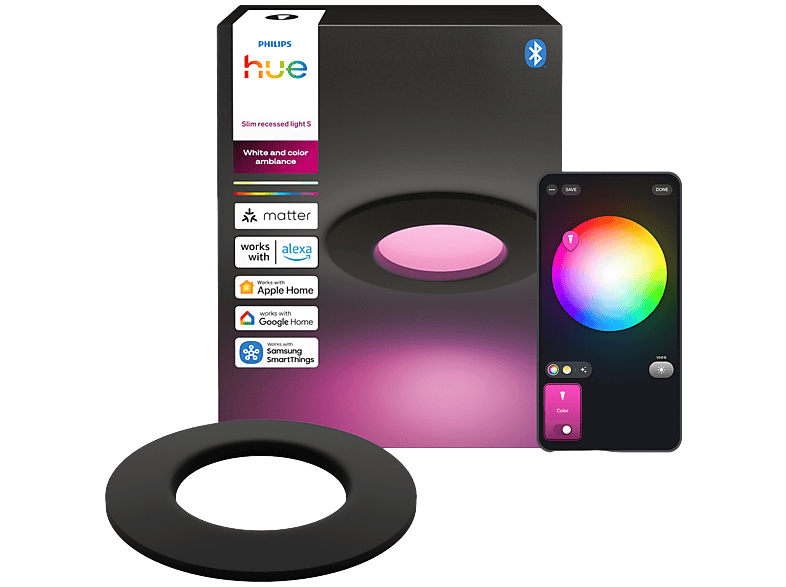 PHILIPS HUE Spot LED encastrable extraplat éclairage de salle de — free download