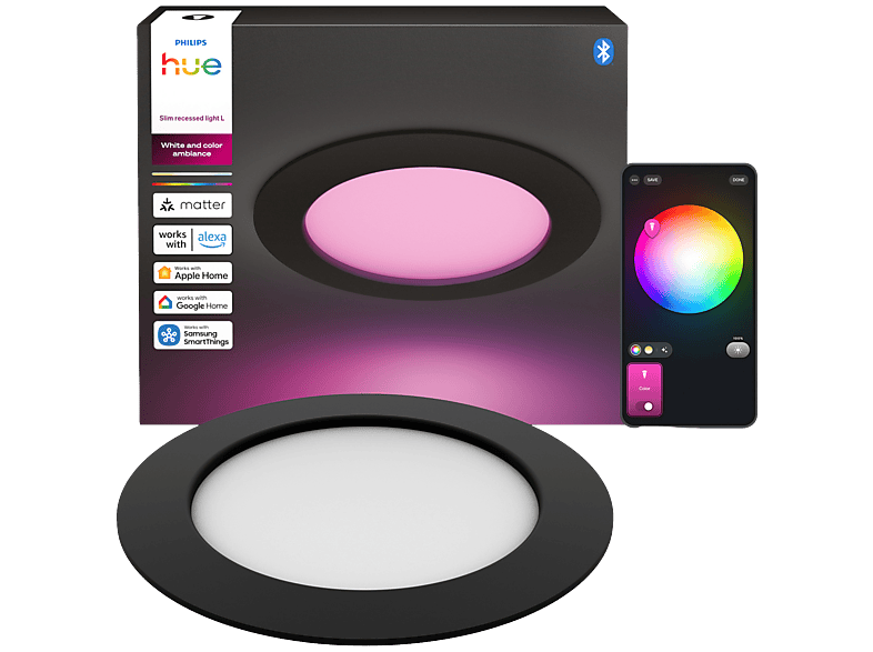 PHILIPS HUE Spot LED encastrable extraplat éclairage de salle de — free download