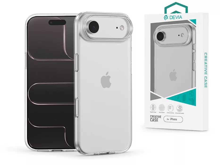 DEVIA Apple iPhone Air Naked Series szilikon tok, átlátszó (ST132818)