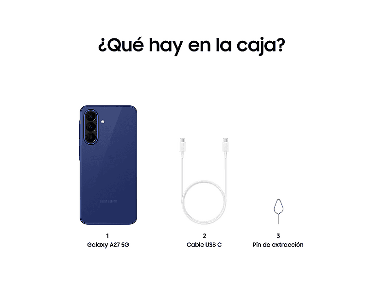 Movil Samsung Galaxy A27 5G 8/256Gb Azul – imagen 2