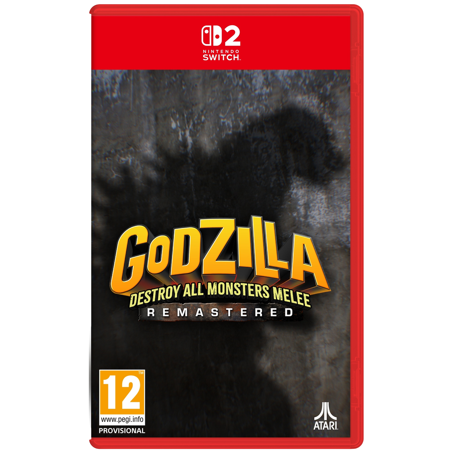 Godzilla: Vernietig alle monsters Melee Remastered Nintendo Switch hoes.