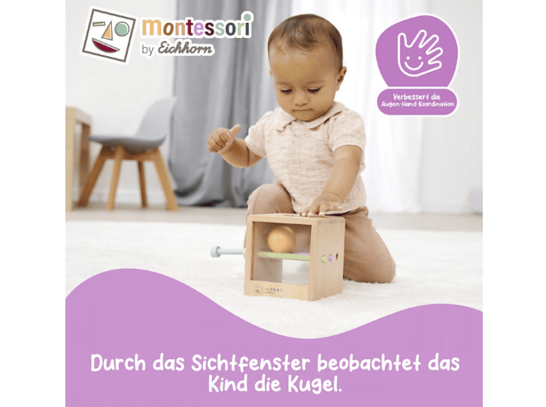 Eichhorn Montessori Box mit Kugeln Box mit Kugeln, Mehrfarbig — Foto 3 von 5