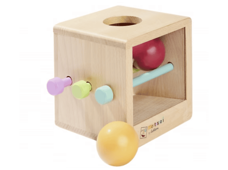 Eichhorn Montessori Box mit Kugeln Box mit Kugeln, Mehrfarbig