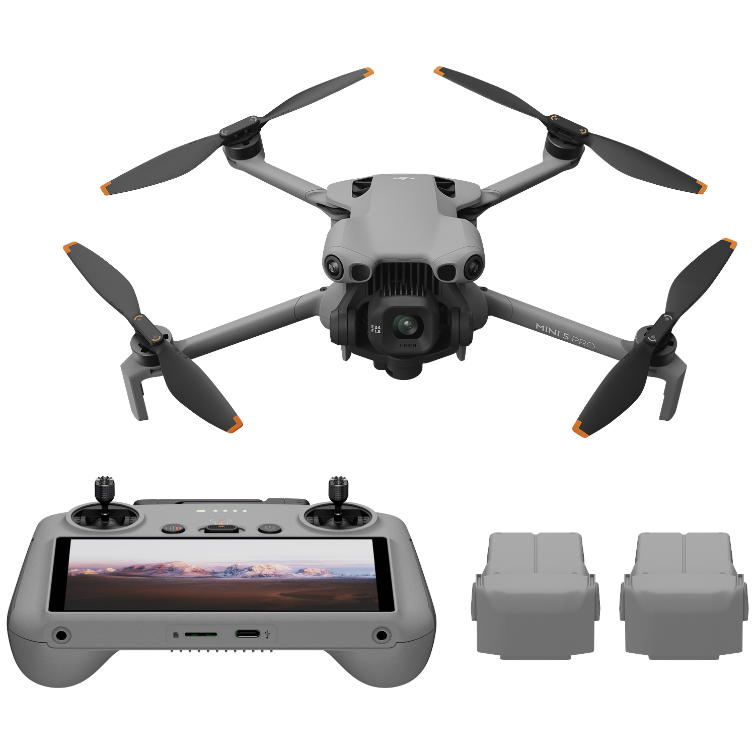 DJI Mini 5 Pro Fly More Combo Plus (dji Rc2) Drone Grijs