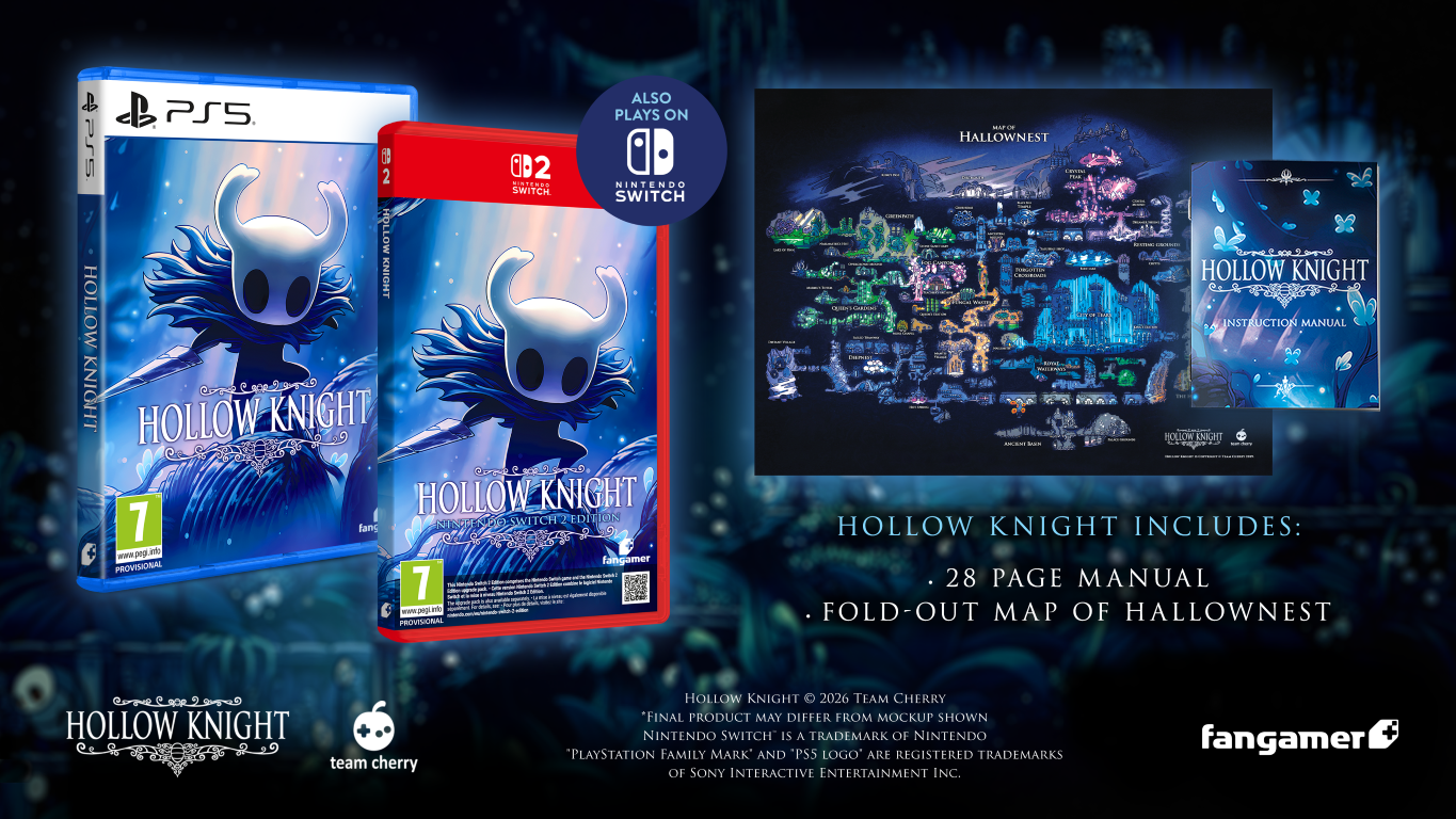 Gry Hollow Knight PS5 i Switch, mapa i instrukcja.