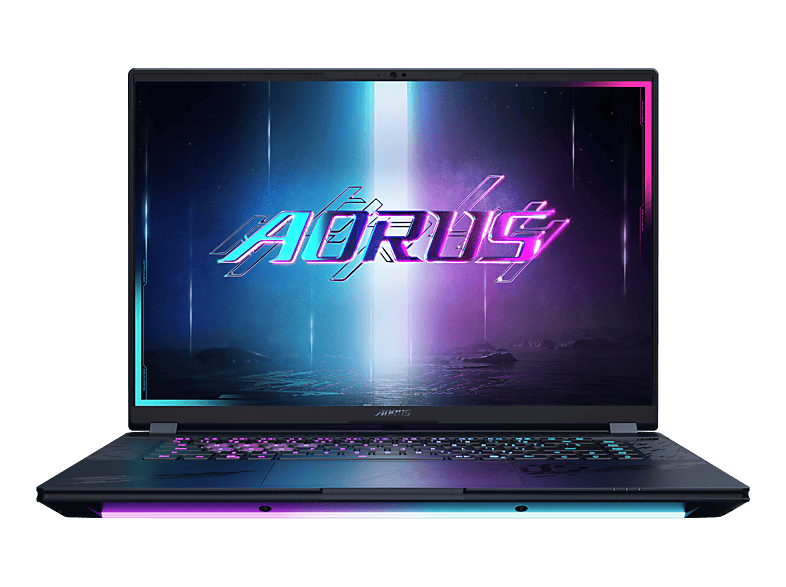 GIGABYTE AORUS Master 16 BYHC5CHE65SP, Gaming Notebook, mit Display, Intel® Core™ Ultra 9 Prozessor 275HX (36 MB Cache, bis zu 5.40 GHz), 32 GB RAM, 1 TB SSD, NVIDIA GeForce RTX™ 5080, Dark Tide, Windows 11