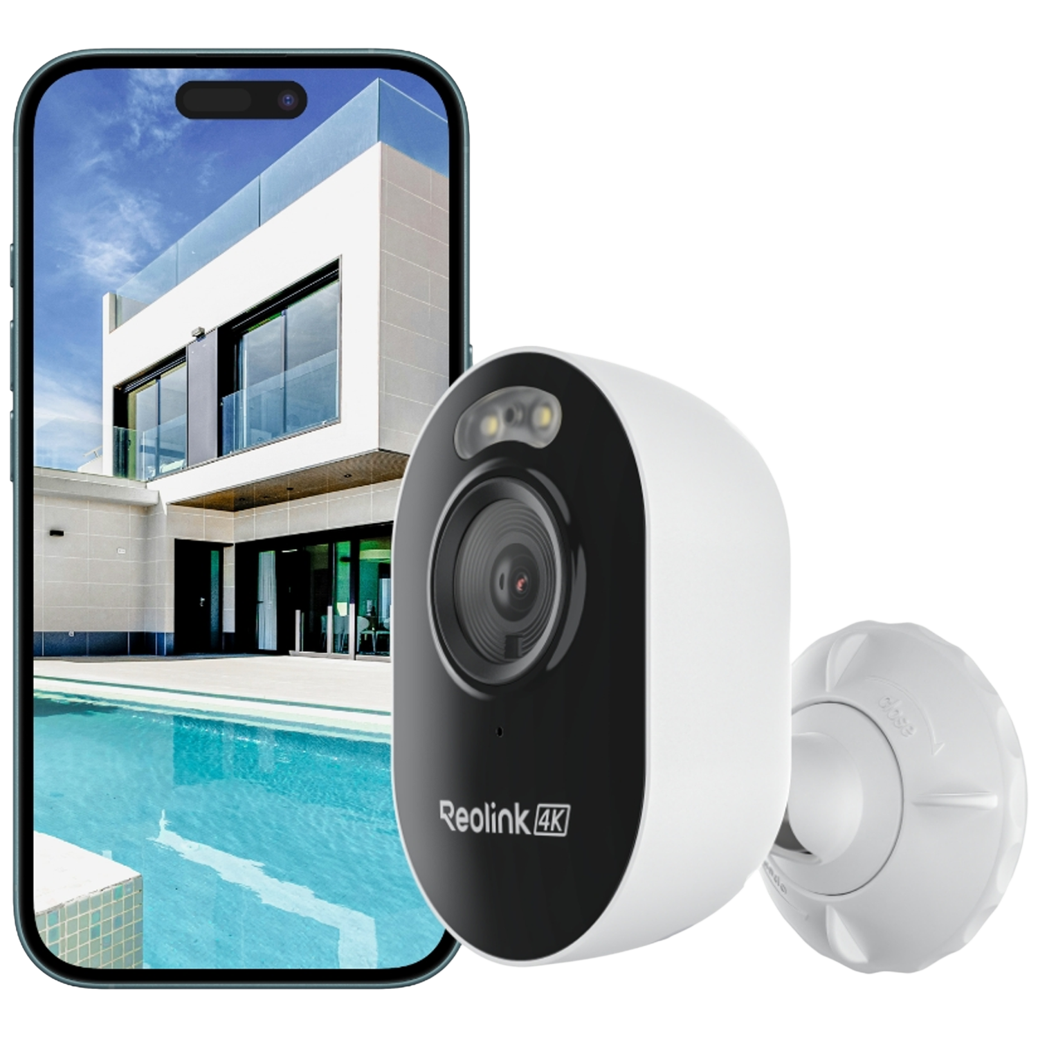 Reolink Lumus Series E450 Slimme Binnen- / Buitencamera Wit