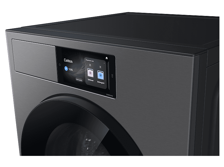 Samsung WF90H09C4ST2 Waschmaschine, Grau (9 kg, 1351 U/Min., A, Frontlader) — Foto 4 von 5