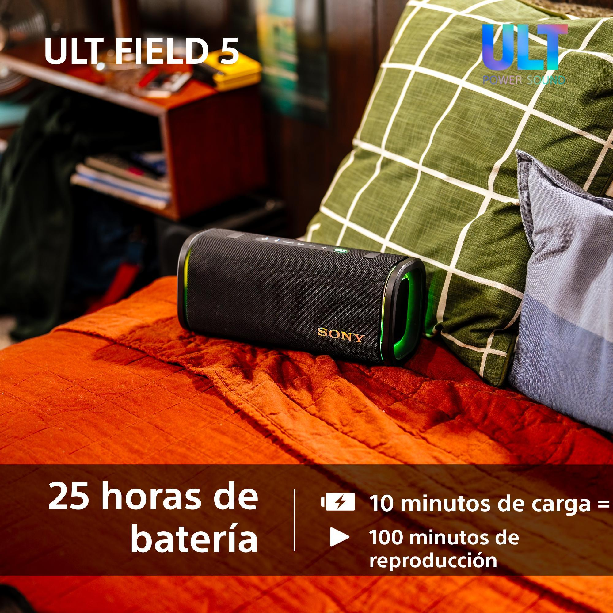 25h de batería: 10 mins de carga = 100 mins de reproducción.