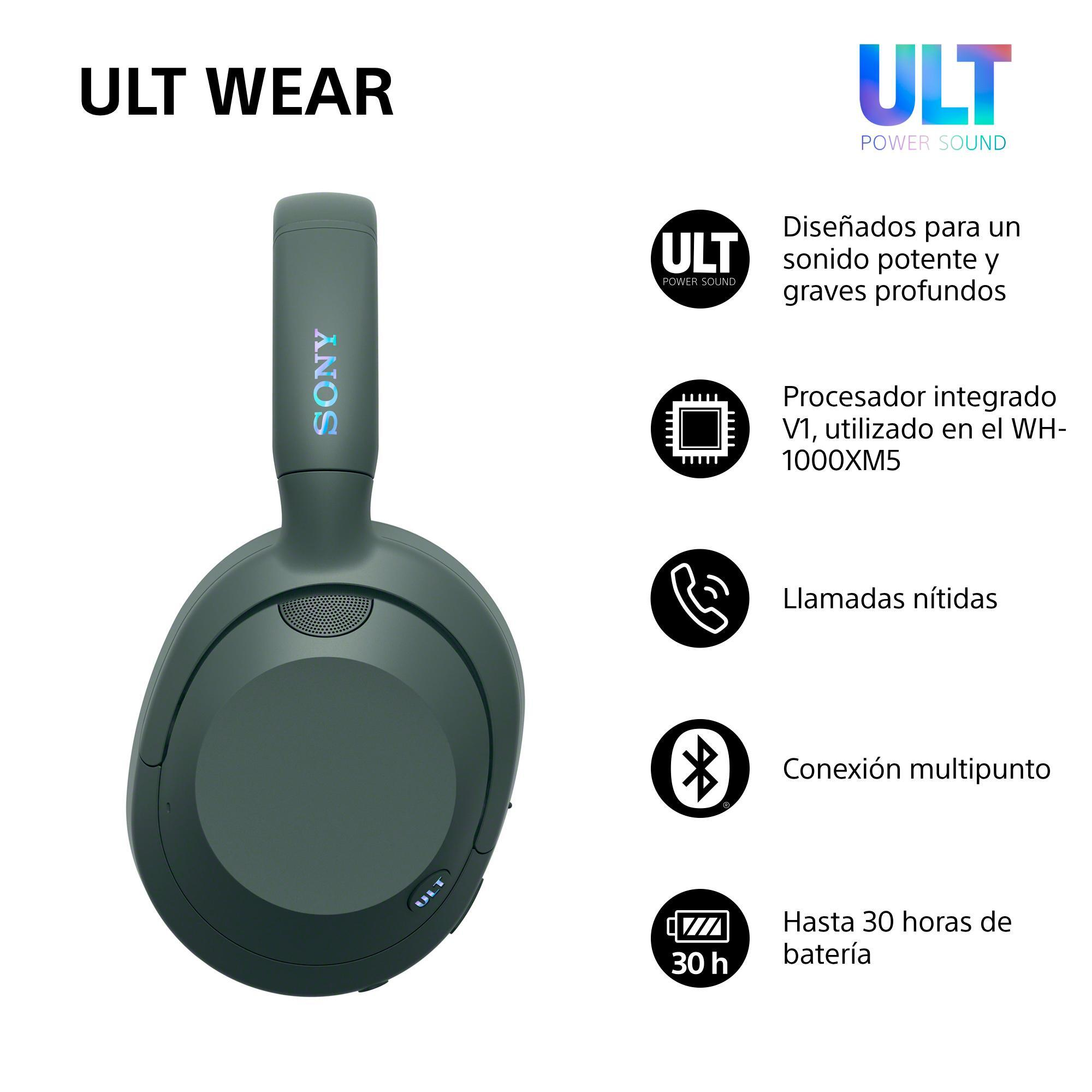 【極美品】SONY ULT WEAR フォレストグリーン（WH-ULT900N） Auriculares inalámbricos | Sony ULT WEAR, WH-ULT900N, Cancelación