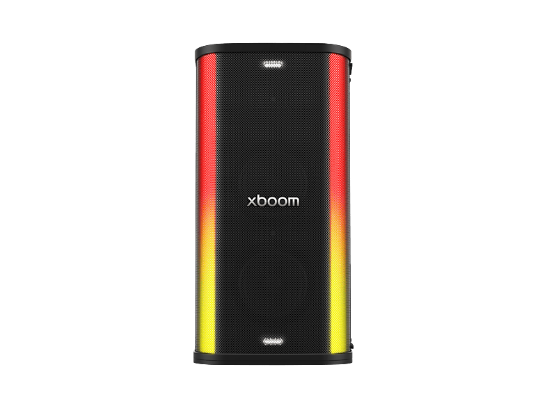 Altavoz de gran potencia – LG XBOOM Stage 501 AI, 220 W, Batería 25h Autonomía, Bluetooth, Luces LED, Efectos DJ, Karaoke, Voz, IPX4, Negro