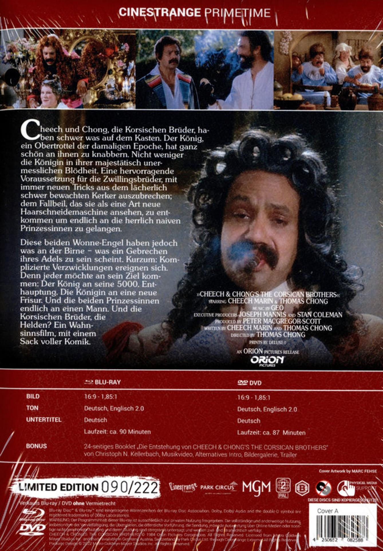 Filmcover mit Cheech Marin als Hauptmotiv, im Hintergrund Szenen aus dem Film.