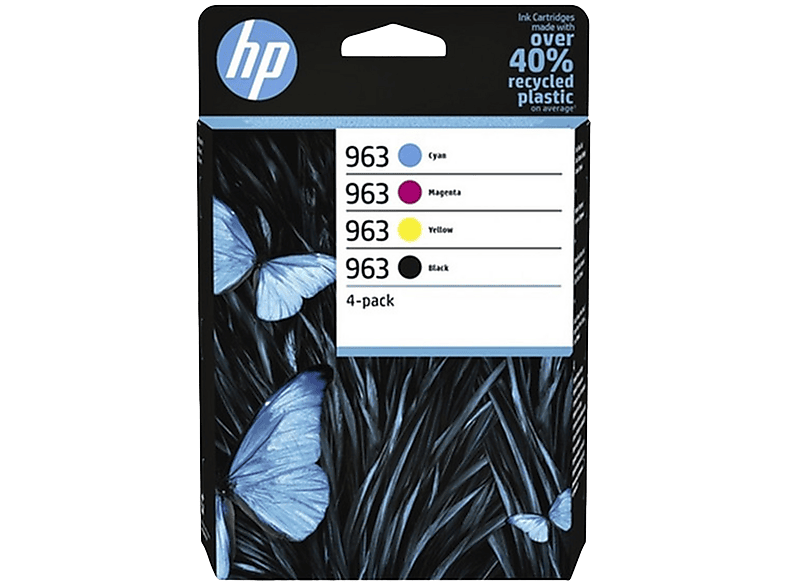 HP 963 Cartouche d'encre Multipack (Noir, Cyan, Magenta, Jaune)