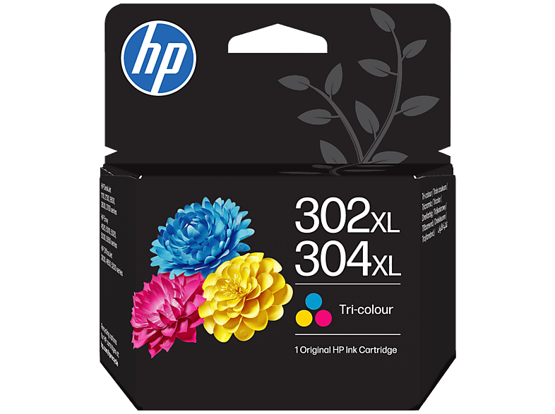 Cartouche d'encre couleur HP 302/304 XL
