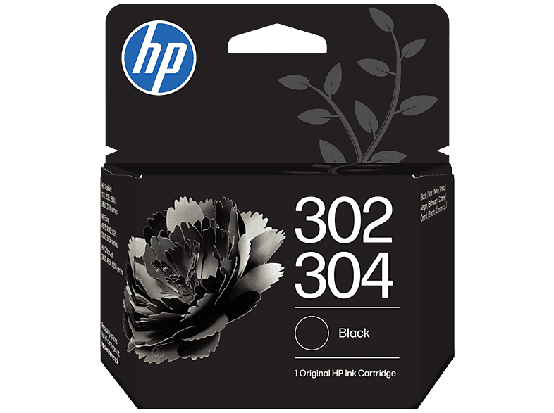 HP 302/304 Black Ink Cartridge