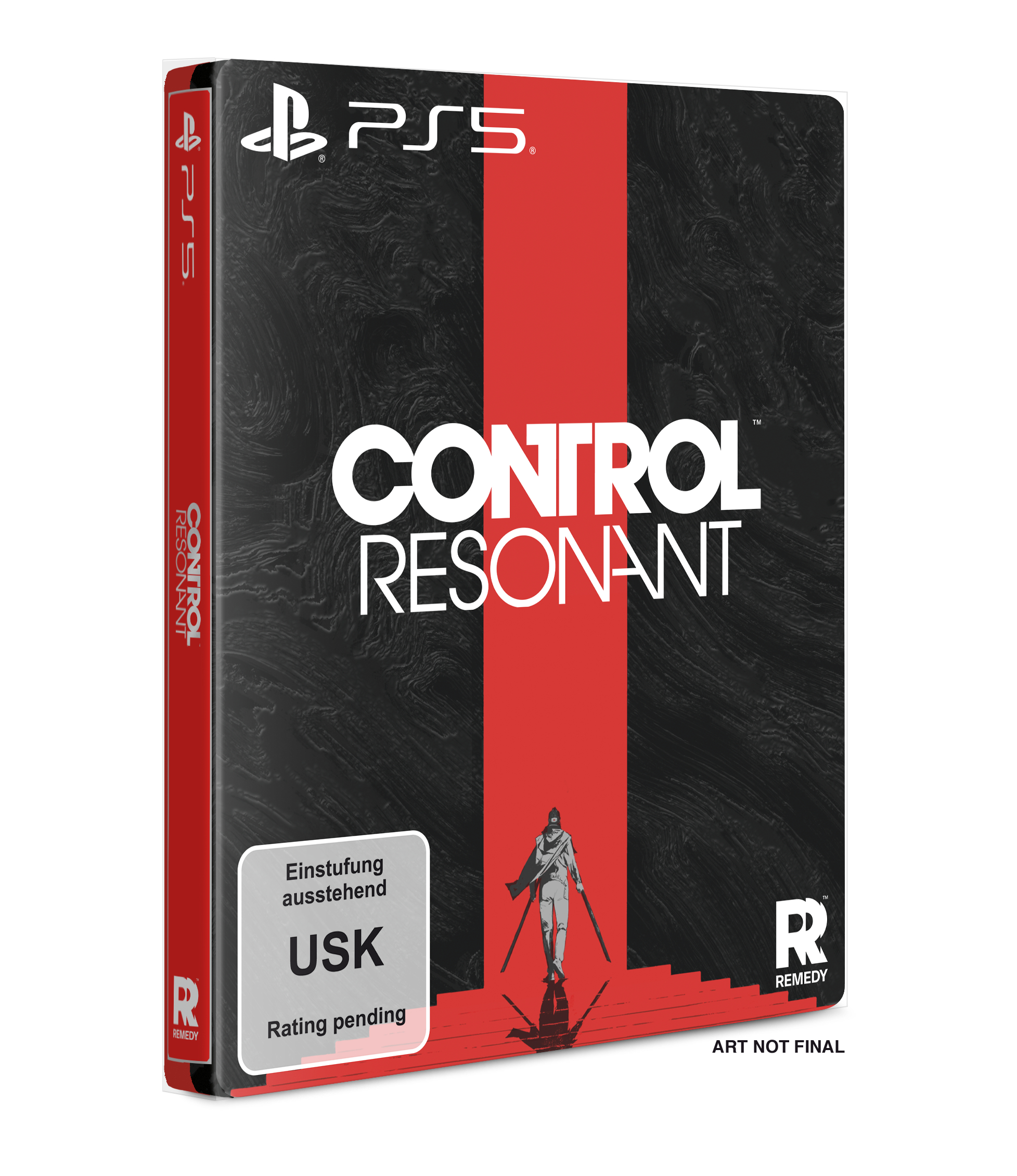 PlayStation 5 Spielhülle für Control Resonant mit USK-Einstufung.
