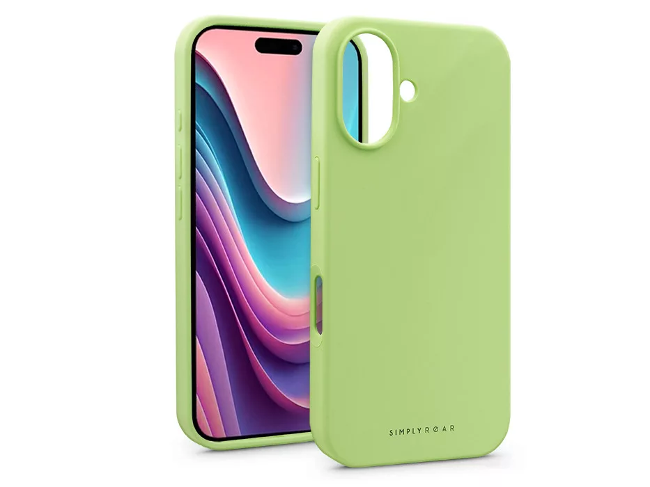 ROAR Apple iPhone 16 Cloud Skin szilikon tok, zöld (KC311772)