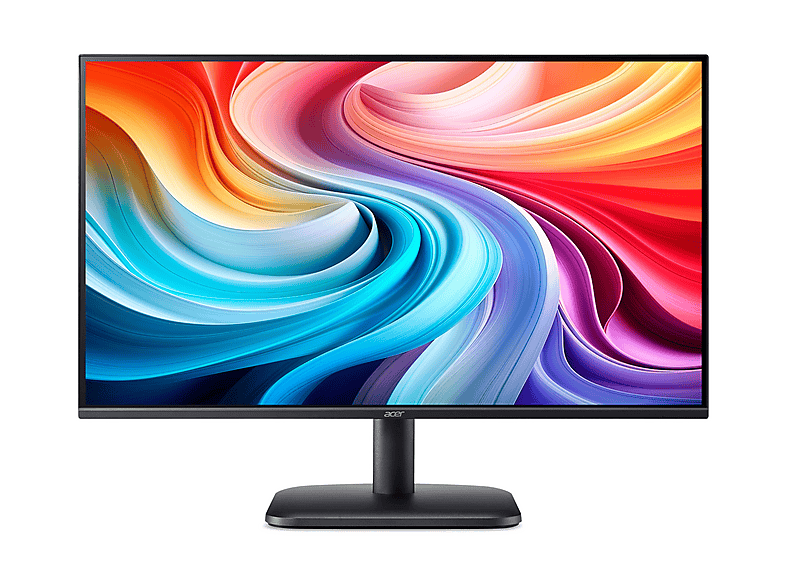 ACER EK251QP6bi 24,5 Zoll Monitor, Full-HD, 4 ms Reaktionszeit, 250 cd/m², 144 Hz, Schwarz
