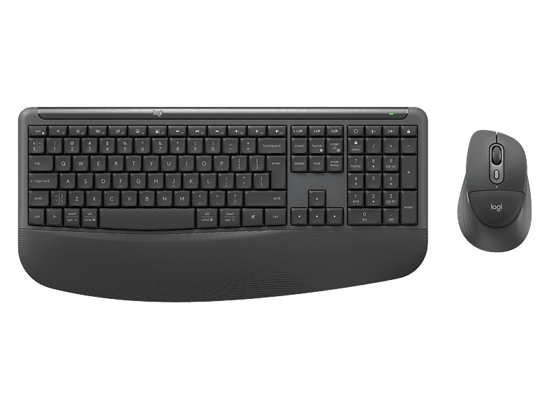 Zestaw klawiatura + mysz LOGITECH Signature Comfort Plus Combo MK880 Grafitowy