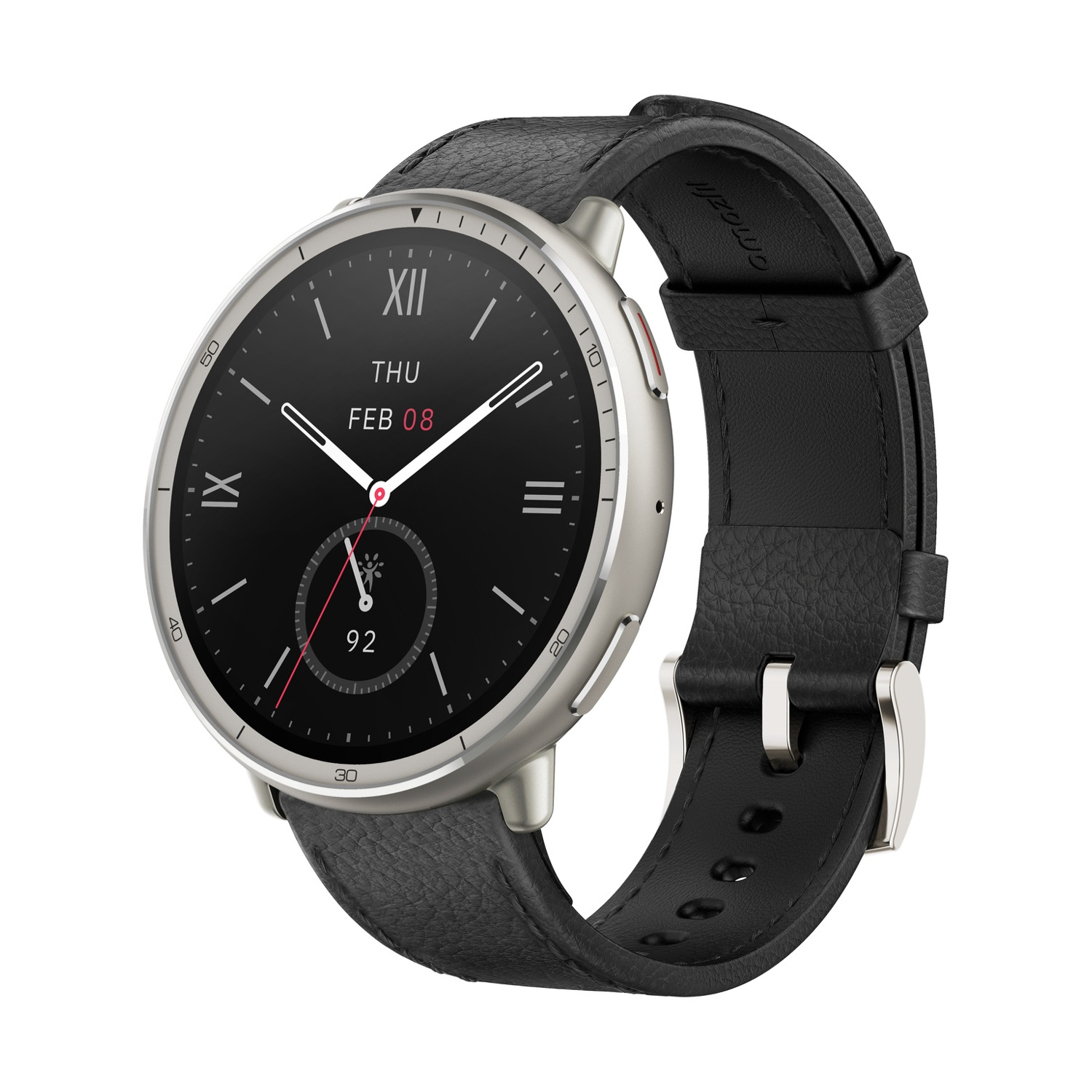 SMARTWATCH AMAZFIT ACTIVE 2 ROUND PREMIUM, BLACK