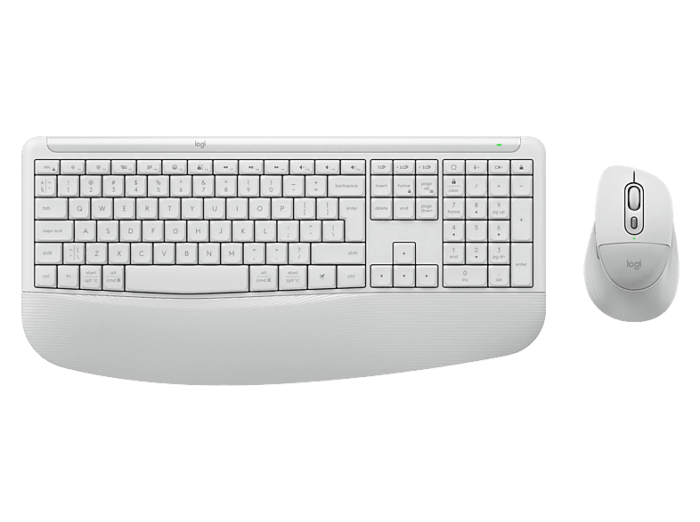 Zestaw klawiatura + mysz LOGITECH Signature Comfort Plus Combo MK880 Biały